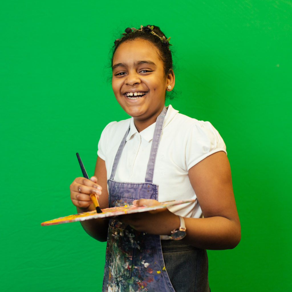 Shortstown Primary School pupils explore studio portraits